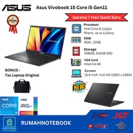 Laptop Baru  Core i5 1135G7 SSD ASUS F1500E Untuk Desain Kuliah Kerja Ram 8 12 GB
