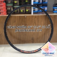 [GoGo Bike] JINDONGHAO MTB bicycle spokeless riveted aluminum rim 26in 27.5 in 32 holes