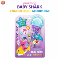 Pinkfong Baby Shark English Song Microphone Toy (With Song Book)