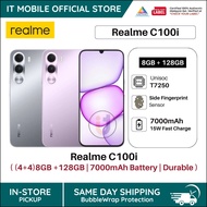 realme C100i Smartphone 4GB + 128GB ROM 7000mAh Titan Battery IP64 Dust&Water Resistance