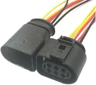 6 Pin 3.5mm Car Waterproof Exhaust Pipe Connector Oxygen Sensor LSU 4.2 1J0973833 1J0973733 (2 Pack,