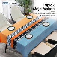 Modern Waterproof Tablecloth Peva Material 137Cm X 183Cm Waterproof Dining Tablecloth/ - (D11-2A - D
