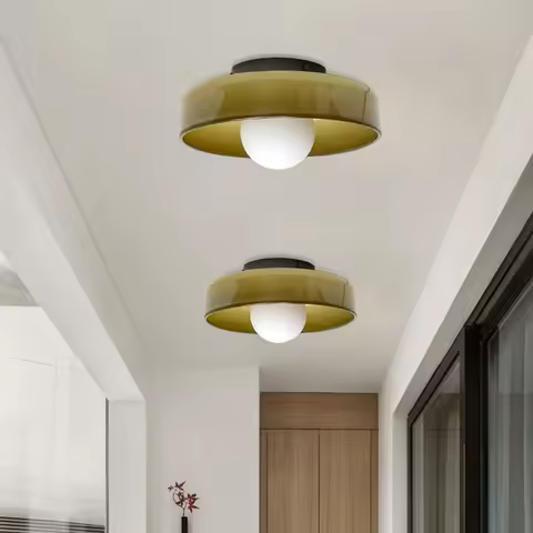 Nordic Glass Ceiling Light G9 Bulb For Living Room Bedroom Hallway Dining Room Apartment Interior De