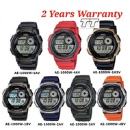 Casio AE-1000W Series  [2YEARS WARRANTY] Original Unisex Watch Digital Watch AE1000W AE-1000W-1A AE-