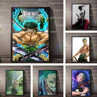 One Piece Canvas Zoro main Painting Poster Wall Print Pictures Home Decoration Canvas Poster