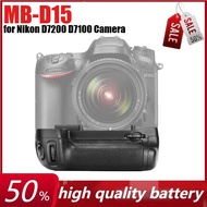MB-D15 Vertical Battery Grip for Nikon D7200 D7100 Camera Multi-Power Battery Pack