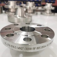 Hastelloy HC 276 Flange WN 2" 300# RF Sch80s C276 ASTM B564