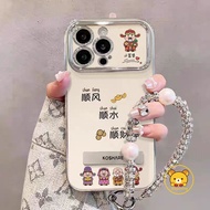 Chinese God of Wealth New Year Phone Case For Meizu 21 Note 20 Pro Classic Meizu Lucky 08 Casing Cut