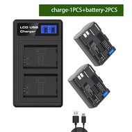PUANTES BP-511/BP-511A/BP511 แบตเตอรี่กล้อง+dual slot USB charger จับคู่ canonEOS 5D 20D 40D 30D 50D