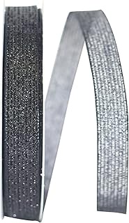Reliant Ribbon 25768W-031-03J Artiste Corsage Metallic Wired Edge Rd Ribbon, 5/8 Inch X 25 Yards, Bl