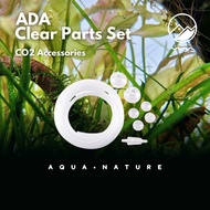 [Aqua Nature] ADA CO2 Hose Clear Parts Set (Silicone Tube/Check Valve/Suction Cups)