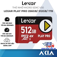 Micro SDXC memory card 256GB/ 512GB/ 1TB Lexar Play Pro Express, read speed up to 900MB/s, nintendo