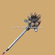 【Innovative】 Commercial High Pressure Gas Stove Kitchen Restaurant Fast Cooking Burner Cast Methane 