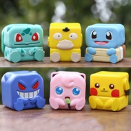 6Pcs Pikachu Magnetic Bricks Toys for Boys Girls Sensory Construction Toys Decorative Decompress Ani