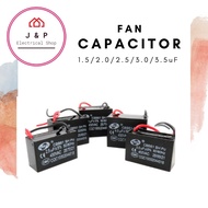 CBB61 Fan Capacitor 450V AC (1.0uF / 1.5uF / 2.0uF / 2.5uF /3.0uF) | Kapasitor Kipas Siling / Dindin