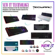 Tecware Phantom 87 104 TKL 2020 RGB B68 + Phantom L Low Profile Tecware Spectre Pro Rgb Mechanical K
