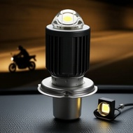 Motorcycle LED Headlight P15D H4 BA20D H6M Hi-Lo Beam Concentrated Light Lampu Depan LED Motosikal P