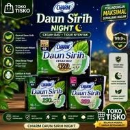 CHARM LEAF BETEL NIGHT 29CM 35CM 42CM 6s/8s/10s Sanitary Pad Women Pad Night Use Pantyliner