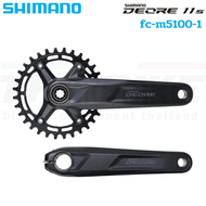 ชุดขาจานจักรยาน SHIMANO DEORE FCM5100-1 10/11S 32T 170MM 175MM ไม่รวมกะโหลก มีกล่อง ประกันไทย