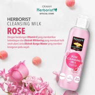 Herborist Cleansing Milk Rose 100ml - Rose Cleansing Milk - Cleanser - Facial Cleanser