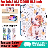 [Ready Stock] Tablet Full Body Protection Case Cute Animals Painted Flip Leather Cover For Samsung Galaxy Tab A 10.1 (2019) 10.1 inch SM-T515 SM-T510