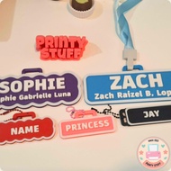 Personalized/Customizable Bag & ID Tags 3D Printed
