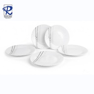 Royal Dine 4PC 9.5" Eliza Plate Decorated Dinner Plate Set CROY613