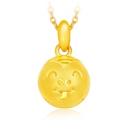 CHOW TAI FOOK 999 Pure Gold Pendant - Dang-Dang Chinese Zodiac (Snake) R19491