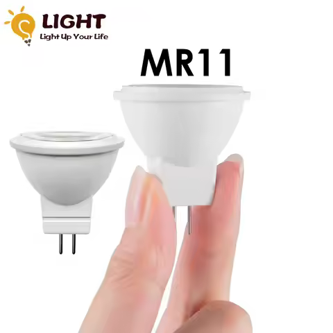 4/6/8/10/20PCS LED Bulb Mini COB Spotlight MR11 GU4 12V 3W Warm White Light Suitable for Kitchen Den