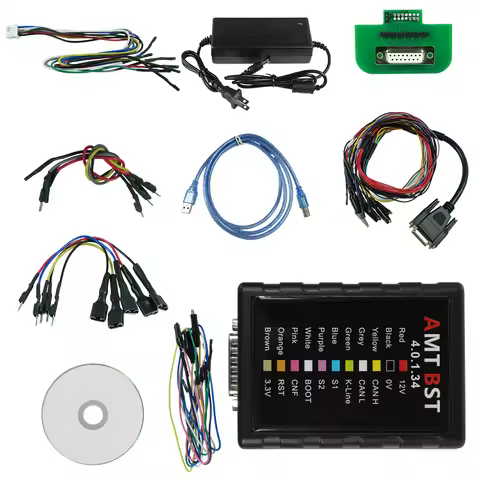 Newest V4.0.1.34 Universal ECU BENCH AMT BST Service Tool Online/Offline Read&Write V1.0.10.9 MG1 MD