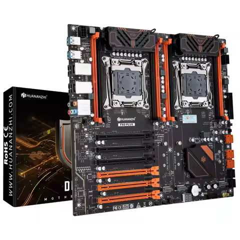 HUANANZHI X99 F8D PLUS LGA 2011-3 XEON X99 Motherboard support Intel Dual CPU E5 2640 2666 2670 2696