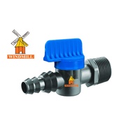 [10pcs] 3/4" Quick Action Valve Windmill Irrigation Tubing Pipe LDPE Stopcock QAV Fertigasi Fittings