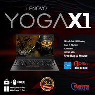 Lenovo ThinkPad X1 Yoga Intel i5-7300u 2 in 1 Laptop 7th Generation 8GB RAM 256GB SSD 14" 1080 Touch(refurbish)