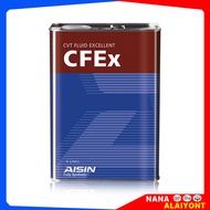 น้ำมันเกียร์ AISIN CFEx 4L น้ำมันเกียร์ออโต้ ระบบเกียร์ CVT สังเคราะห์ ใส่ได้หลากหลายรุ่นรถ