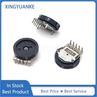5Pcs/lot 14*2.8MM Double Gear Tuning Potentiometer B104 B100K A104 A100K B253 B25K 5Pin With Number 