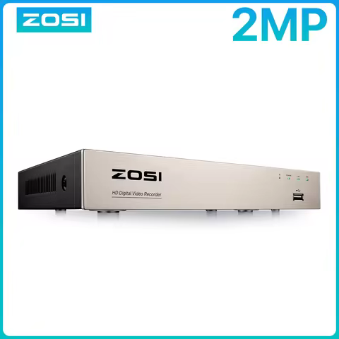 ZOSI H.265+ 8CH 3K Lite 4-in-1 Analog/AHD/TVI/CVI Surveillance Video Recorders CCTV DVR System for 7