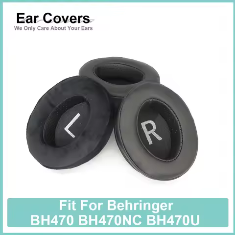Earpads For Behringer BH470 BH470NC BH470U Headphone Earcushions Protein Velour Sheepskin Pads Foam 
