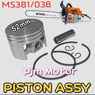 MESIN MS381 Piston assy Piston complete chainsaw engine sinso senso STHIL STIHL 038 MS 381