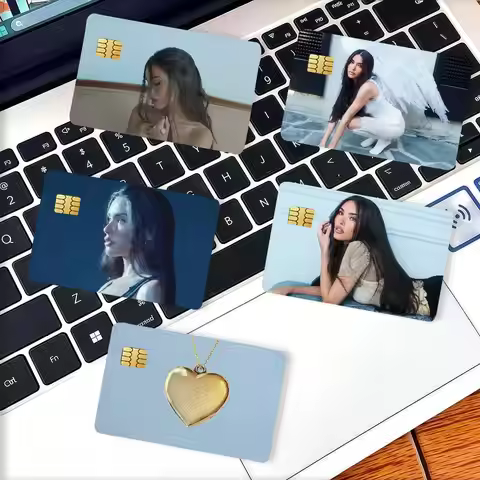 American singer M-Madison Beer Credit Card Decorative Card Stickers Suitable For Bank Cards Metro Tr