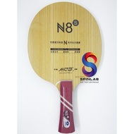 Bet Pingpong Rakitan YINHE N8s + Karet Black Red