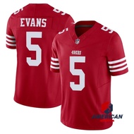 Men's San Francisco 49ers Mike Evans 2025-26 Red Limited American Football Jersey
