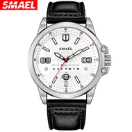 New smael SMER watch personalized men's and women's waterproof Quartz Watch Leather calendar sports 