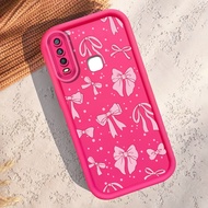 Pink Bow Tie Phone Case For VIVO Y17 Y11 Y15 Y12 Y12i Y3S 1901 1902 1904 Y17S Y16 Y15S Y15A Y01 Y9S 