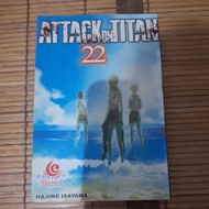 Attack On Comic TITAN Vol 22 By Hajime Isayama (Preloved)