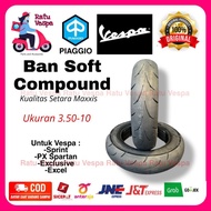 Ban Soft Compound Vespa Ring 10 Kembang Maxxis PX Spartan Excel