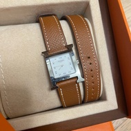 hermes heure H watch 25 mm double tour