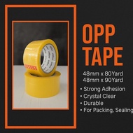 OPP TAPE Clear 48mm x 80Yard / 48mm x 90Yard