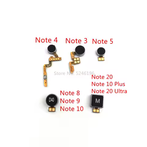 1pcs Vibrator Buzzer Vibration Motor For Samsung Galaxy Note 3 Note 4 Note 5 Note 8 Note 9 Note 10 P