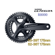 SHIMANO ULTEGRA FC-R8000 53-39T 52-36T 175mm II Road Crankset 2x11-speed