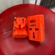 Africa Conversion Socket European Standard to Multi-Function One with Three 16A Portable Travel Mult